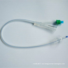 Foley Catheter of Silicone para uso desechable